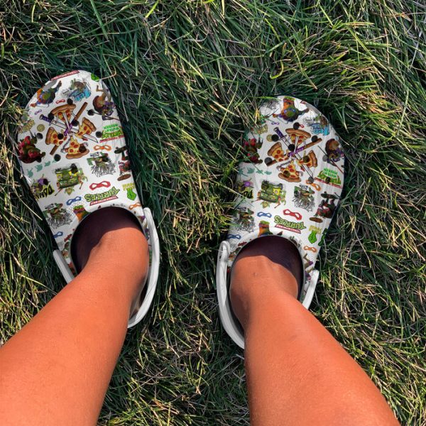 footwearmerch teenage mutant ninja turtles movie clogs crocband clogs shoes comfortable for men women and kids l7t37