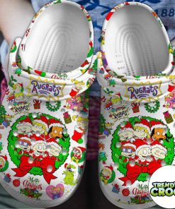 for fans breathable durable and water resistant merry christmas rugrats movie clogs safe for outdoor play t9g9r