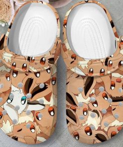 for pokemon fan adult unisex and breathable eevee collection clogs order now for a special discount sasb4