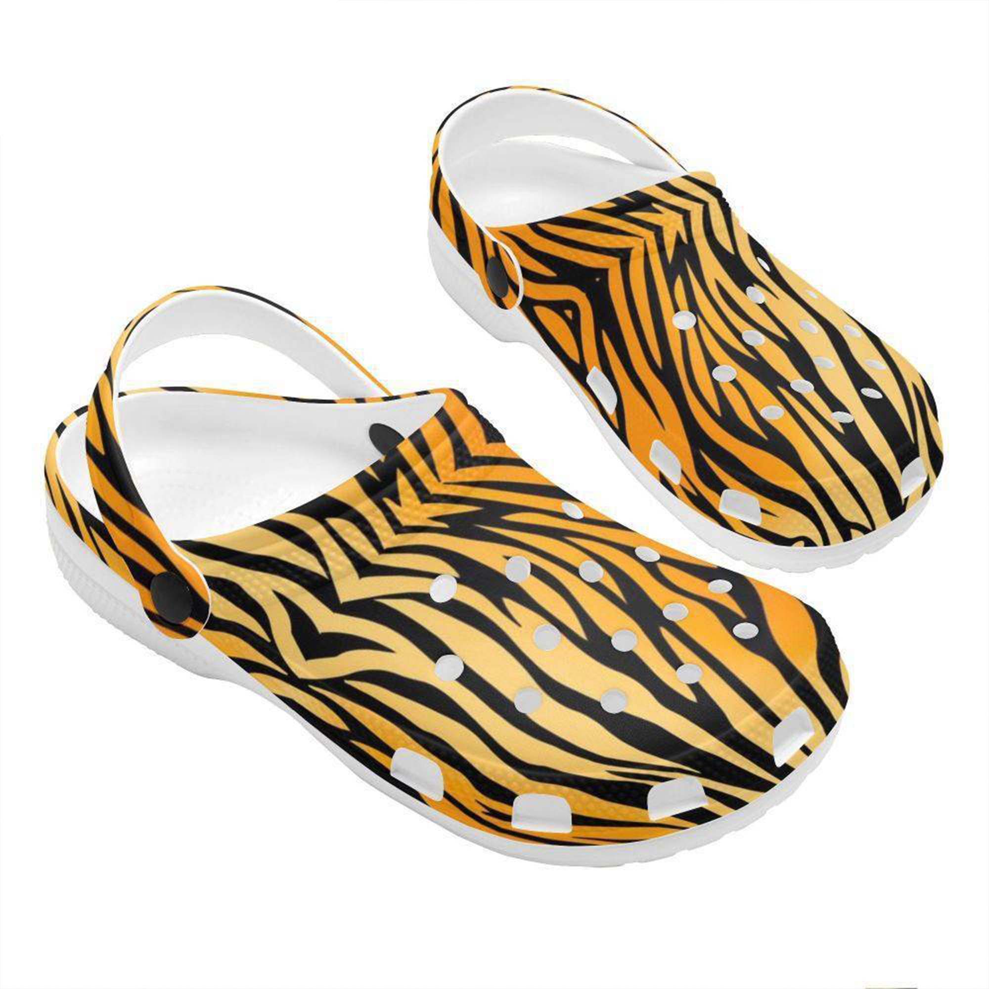 great design classic tiger pattern clogs for adult wyry6