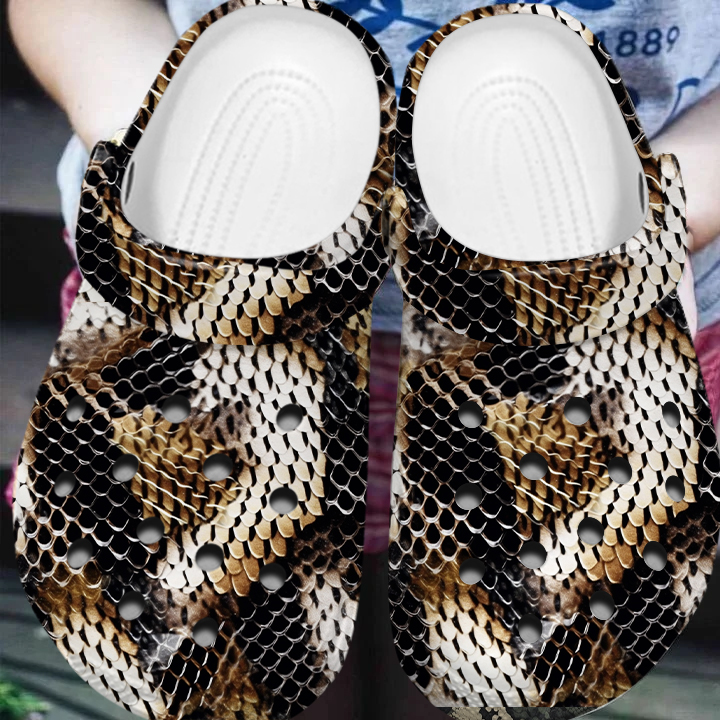 great snakeskin classic natural design soft sandals clogs qlipg