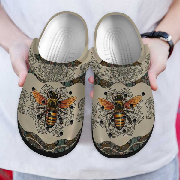 grey bee boho style adult clogs fast shipping is available wuwnz