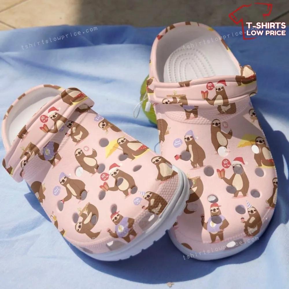 hobby sloth sweet pink comfortable adult clogs fast shipping is available l825c