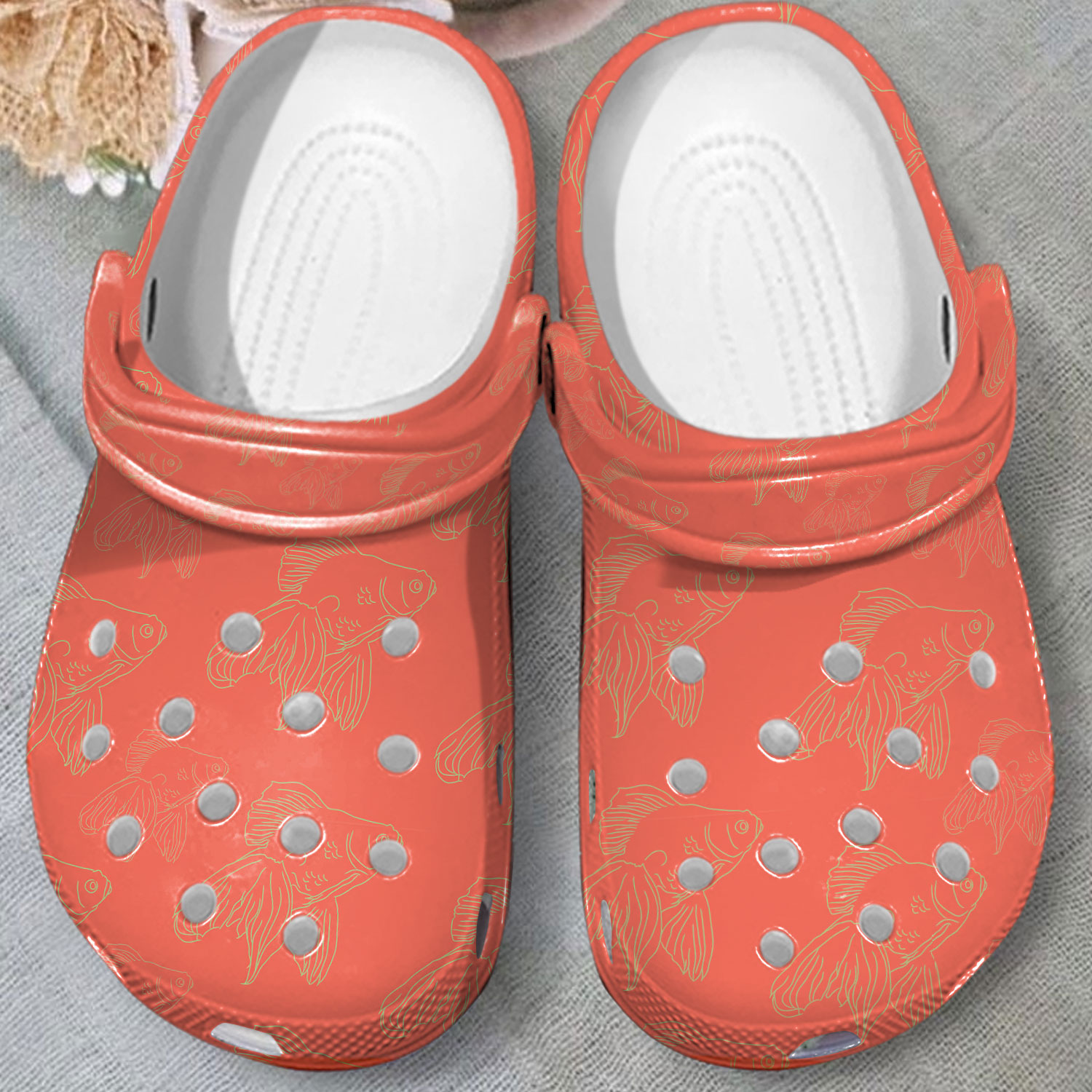 hot color goldfish fluffy the best clogs for your family ltqcm