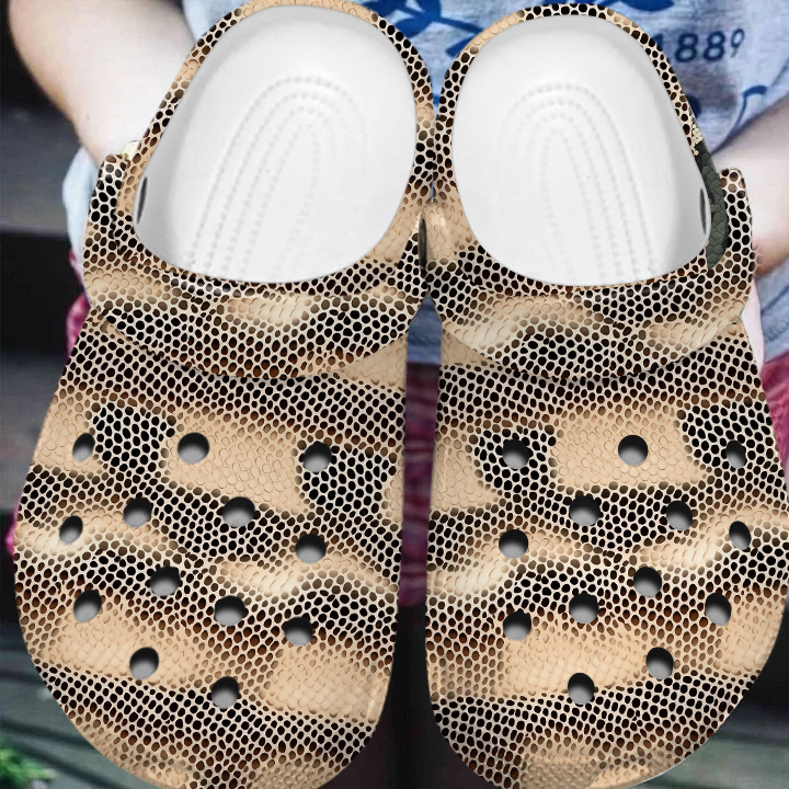 limited edition slip on adult snakeskin shoe ultra light water friendly sandals clogs 8ujpf