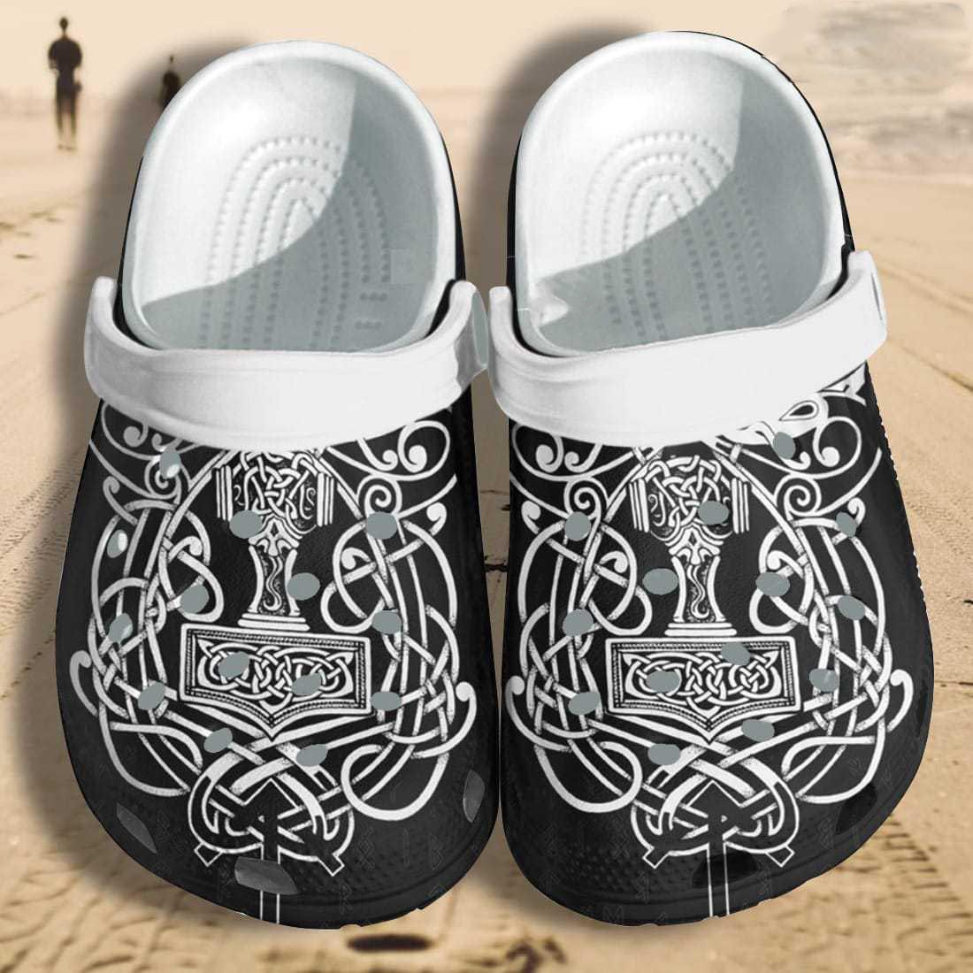 limited edition vikings black non slip clogs fast shipping is available zckza