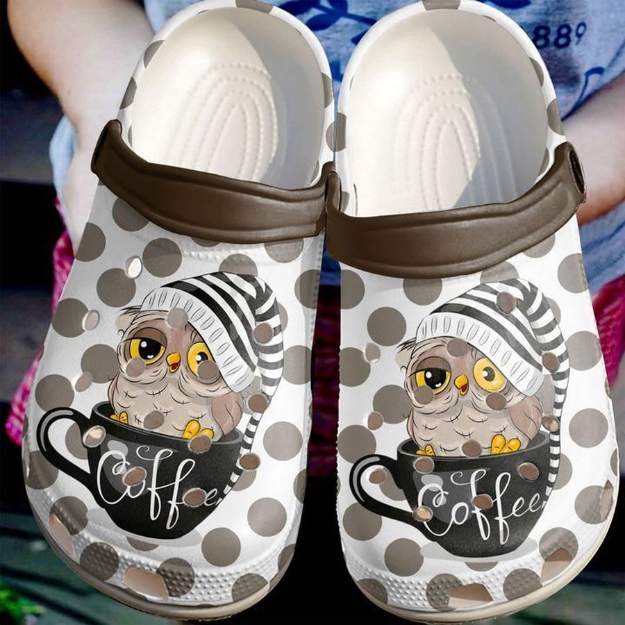 lovely owl lightweight brown sandals unisex clogs for your family ibylb