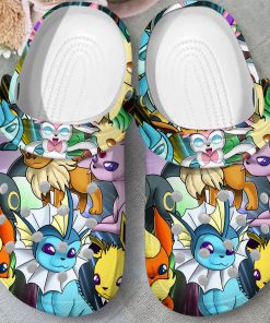 make your life colorful breathable and water resistant eevee collection clogs fast shipping pk82l