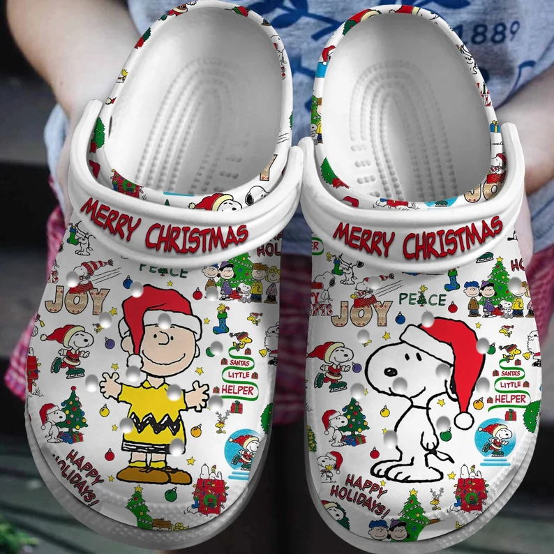 merry christmas charlie brown and snoopy cute clogs buy more save more 0ha8v