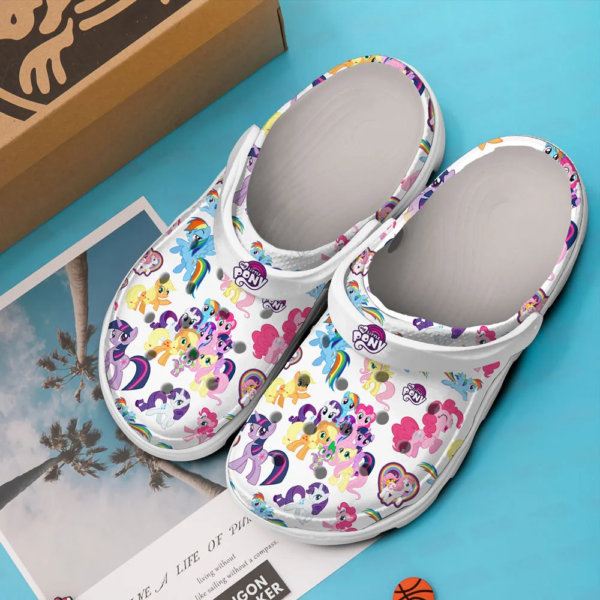 my little pony cartoon cute lined clogs easy to clean qqx2v