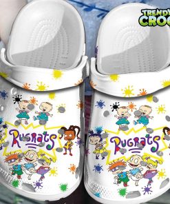 new design breathable and water resistant characters rugrats movie collection on the white clogs fast shipping ztzno