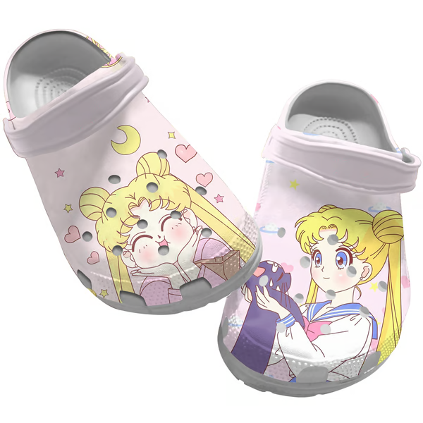 refresh your outfit with our cute sailor moon anime pink clogs dedicated support 247 hzdi7