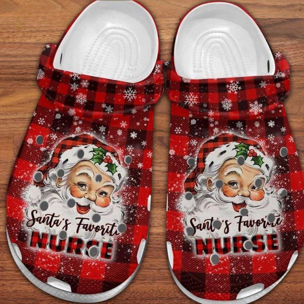 santa favorite red classic christmas clogs kjwh2