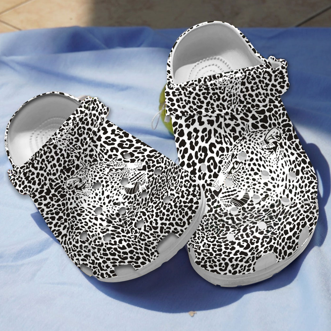 so cool leopard pattern adult comfortable clogs for you fjaz9