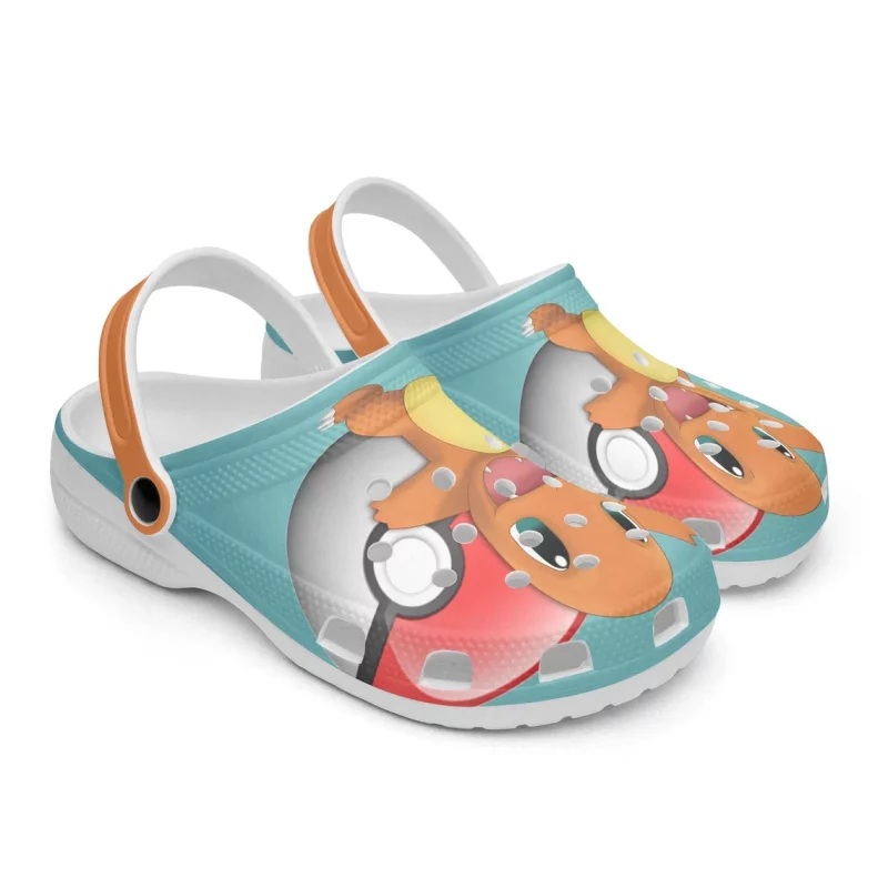 soft color charizard lightweight sandals classic unisex clogs cp9po