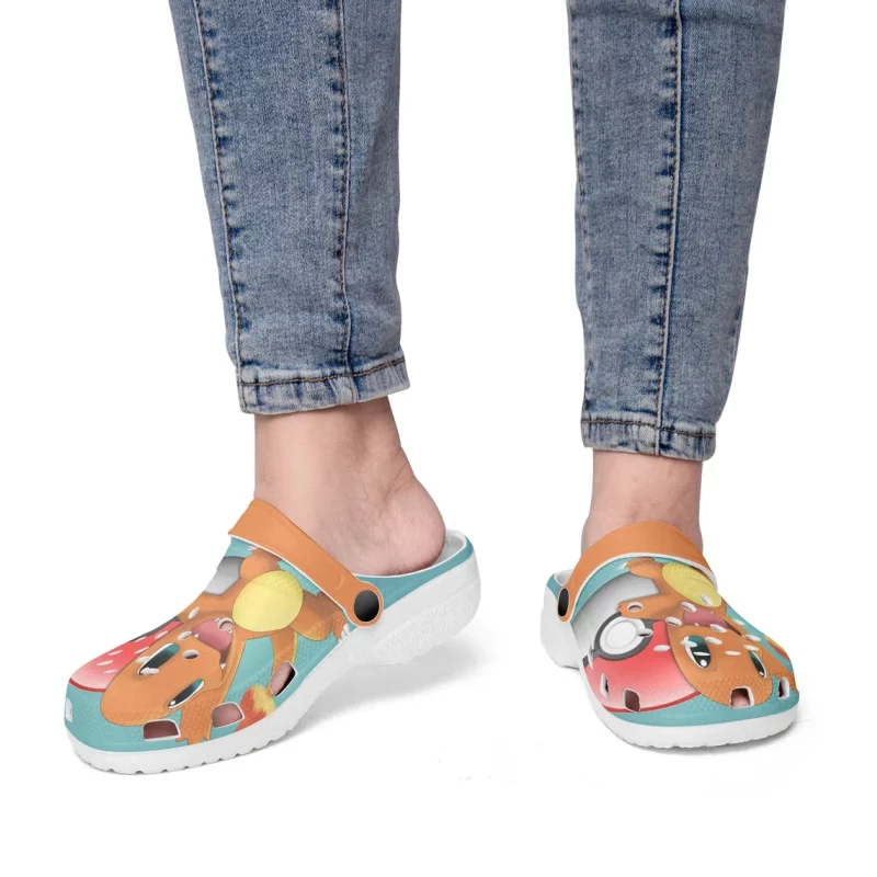 soft color charizard lightweight sandals classic unisex clogs uqhai