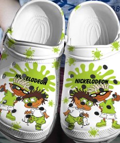 special design classic and durable nickenodeon rugrats movie on the white clogs fast shipping om3be