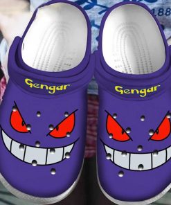 special design durable and non slip gengar face clogs quick delivery available bzwlk