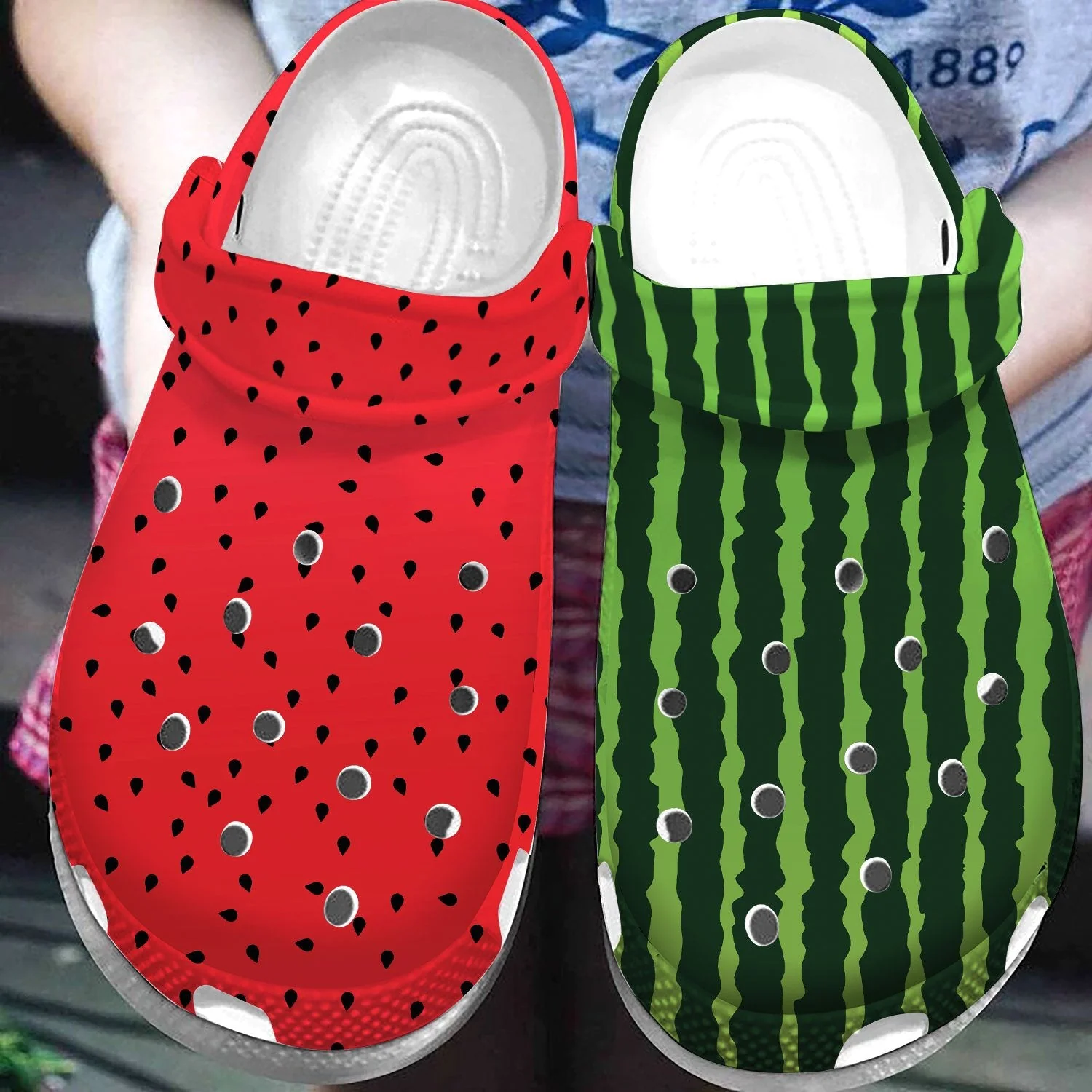 special design of watermelon classic clogs zlxtv