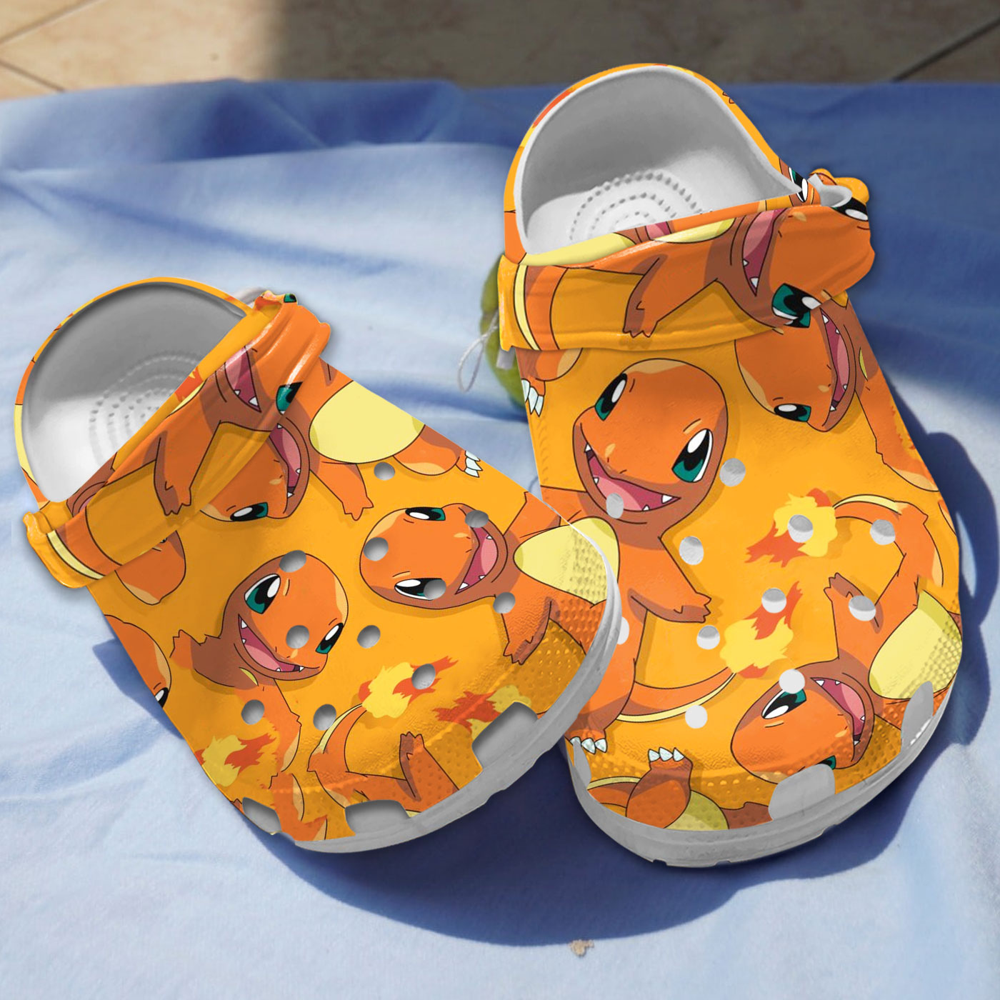 squirtle and charmander comfort clogs shoes s3ge0