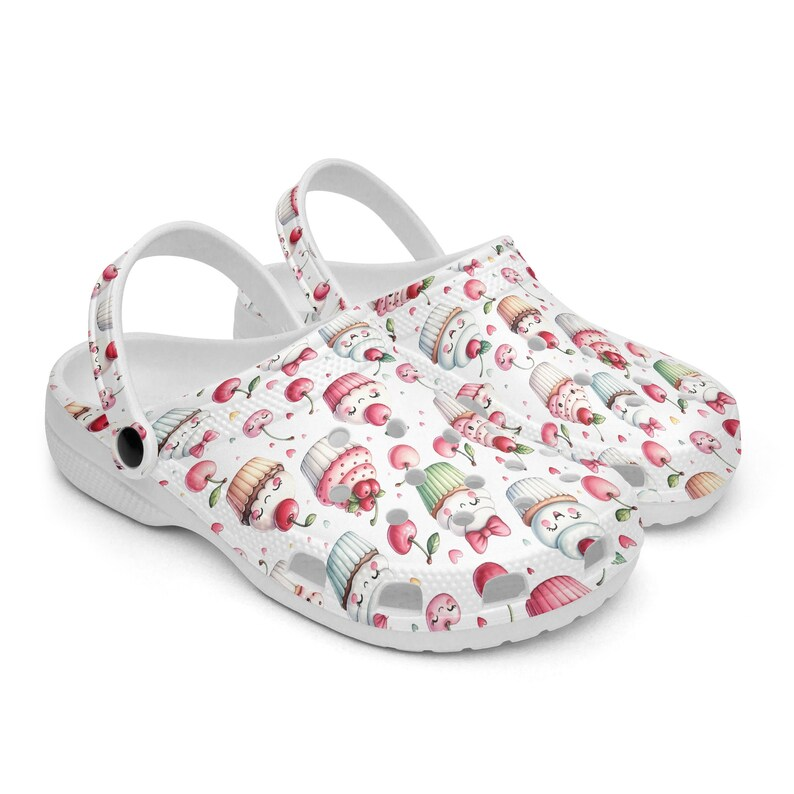 sweet cherries cake lightweight sandals unisex clogs 5f1xc