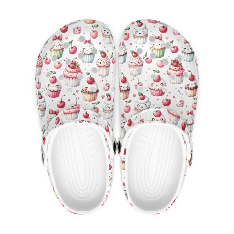 sweet cherries cake lightweight sandals unisex clogs b7s90