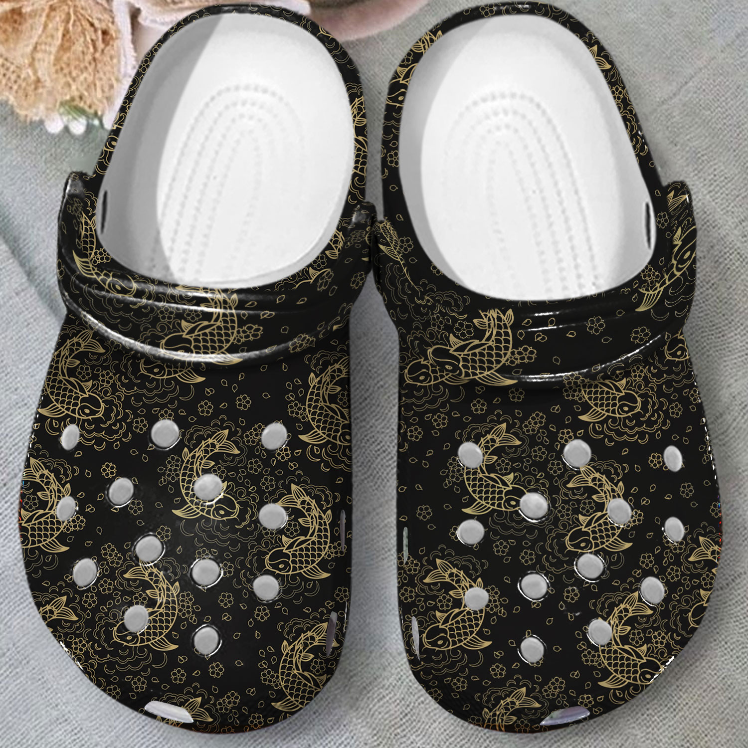 unique goldfish classic clogs black comfortable clogs ip0ha