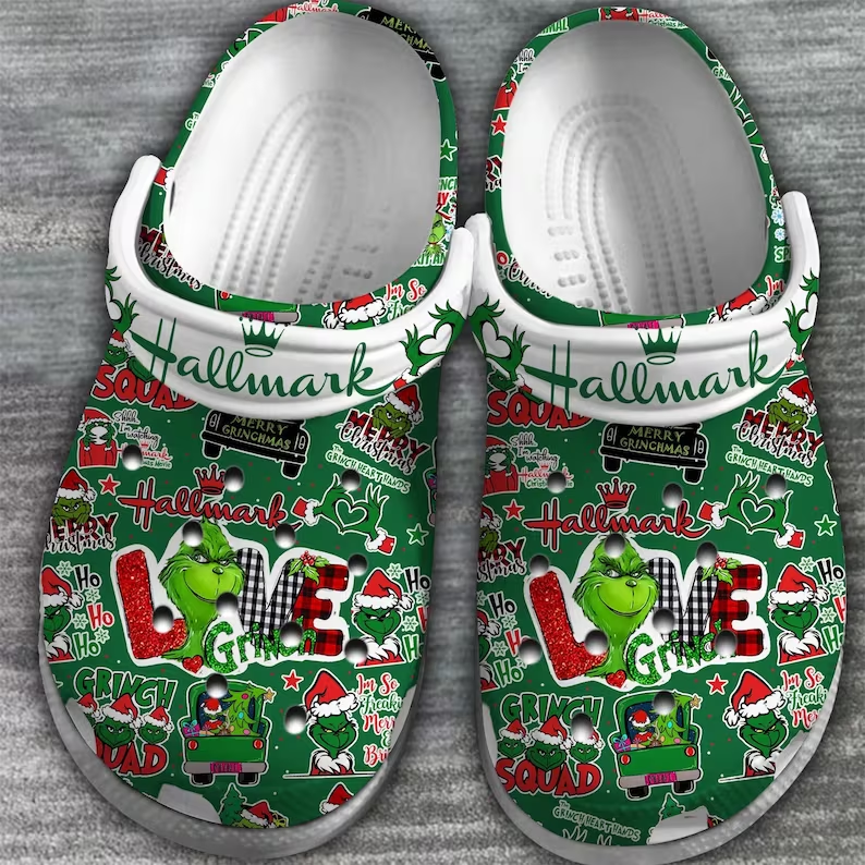 upgrade your christmas costumes with our funny grinch hallmark green clogs jrijf