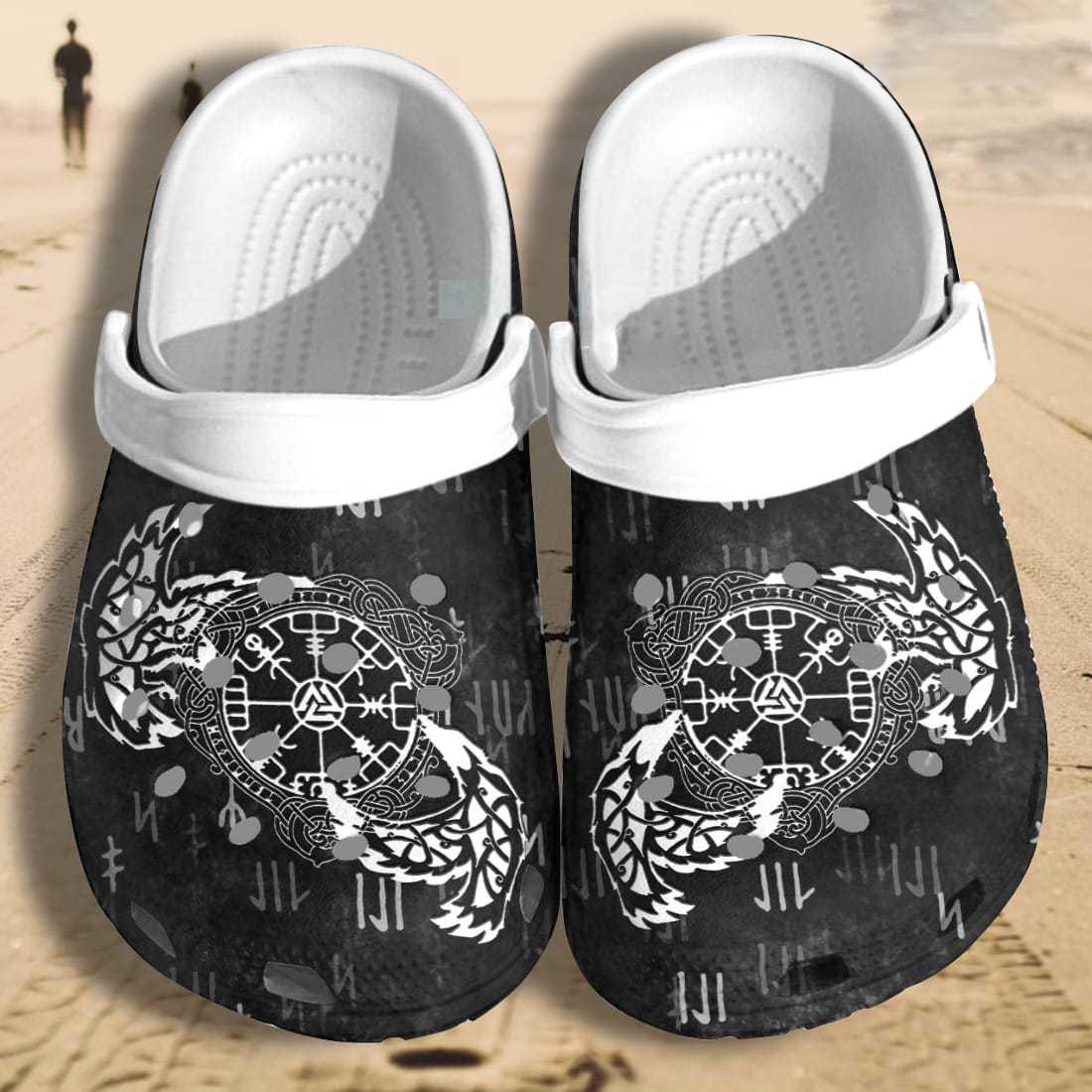 viking with special pattern lined classic adult clogs lml4e