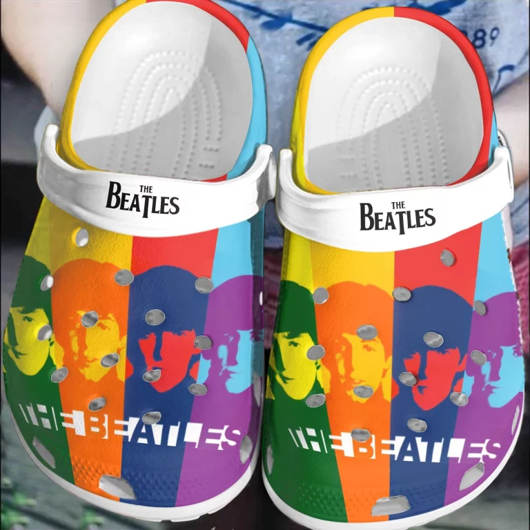 colorful hot the beatles comfortable clogs for men and women phvhm