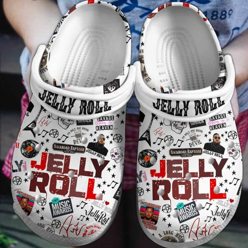 comfortable and stylish singer jelly roll music clogs perfect for fans r9ob6