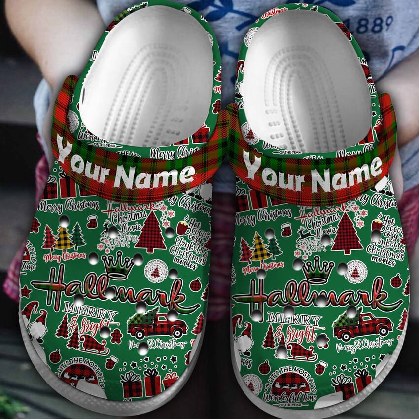 customized clogs hallmark christmas green clogs express shipping and 247 support j85pp