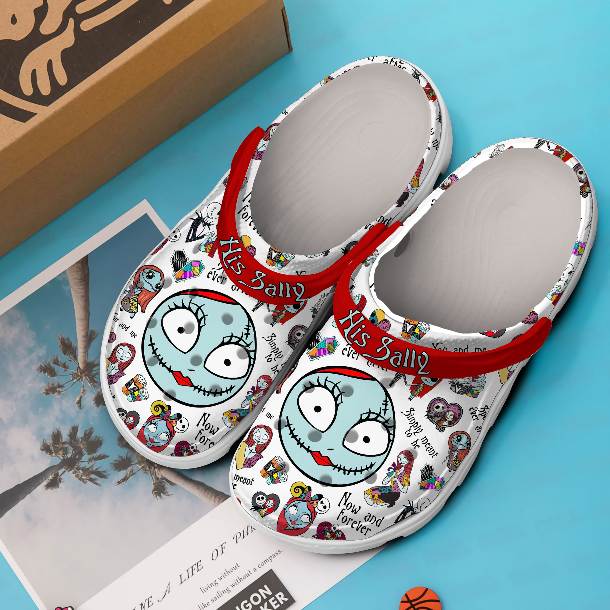 exclusive clogs nightmare before christmas sally white clogs cute and safe for outdoor play iikim