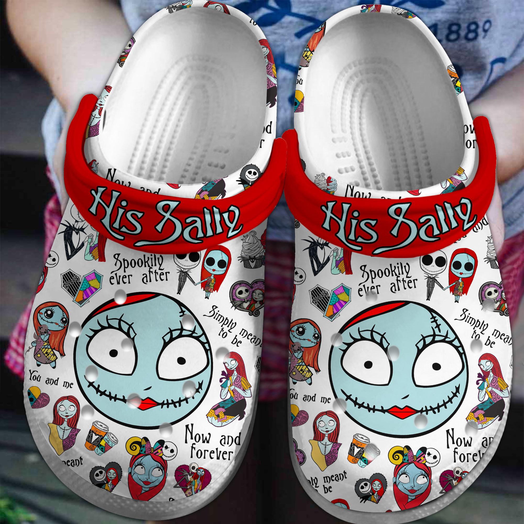 exclusive clogs nightmare before christmas sally white clogs cute and safe for outdoor play s9wkv