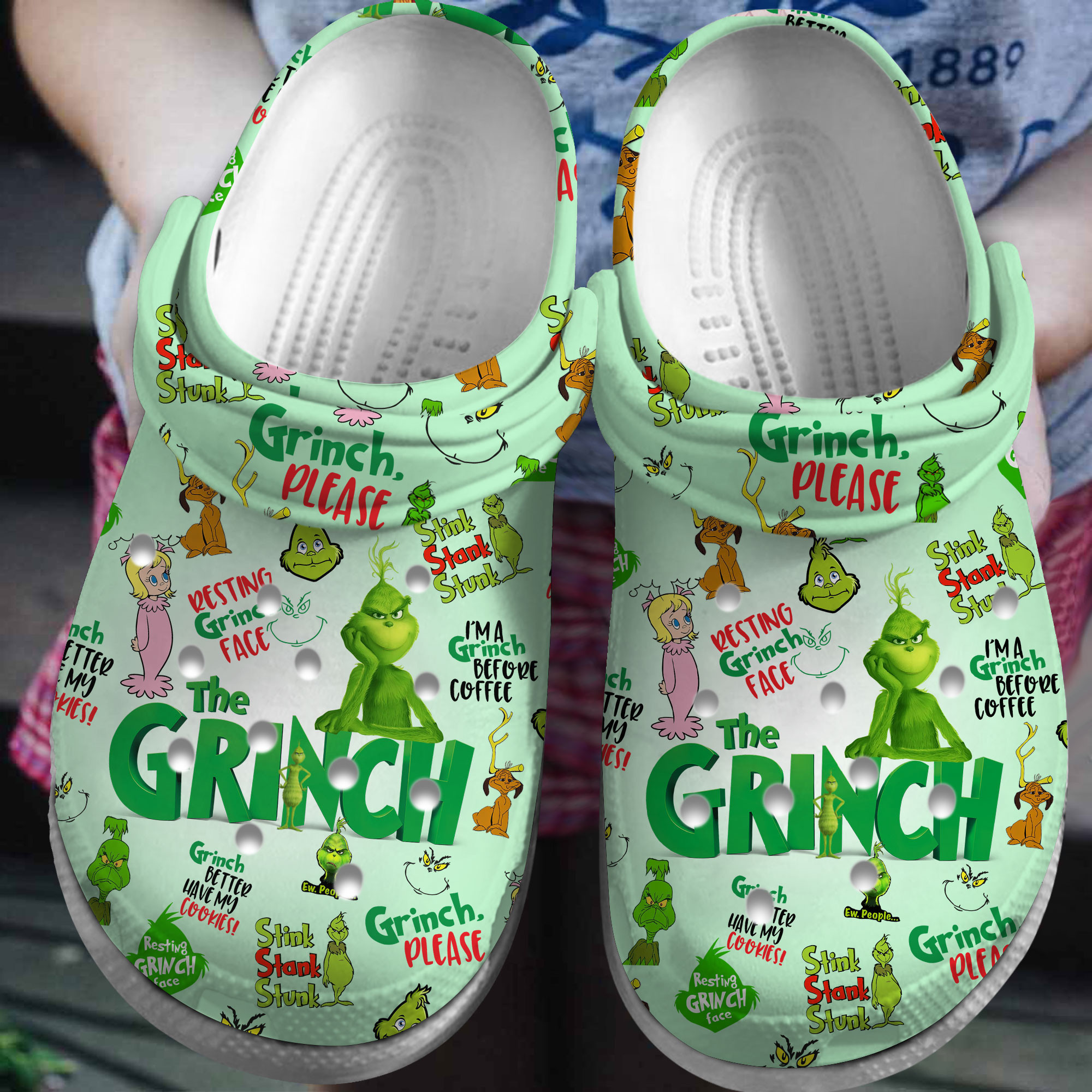 exclusive the grinch please christmas classic green clogs shop now for a special discount ppgqh