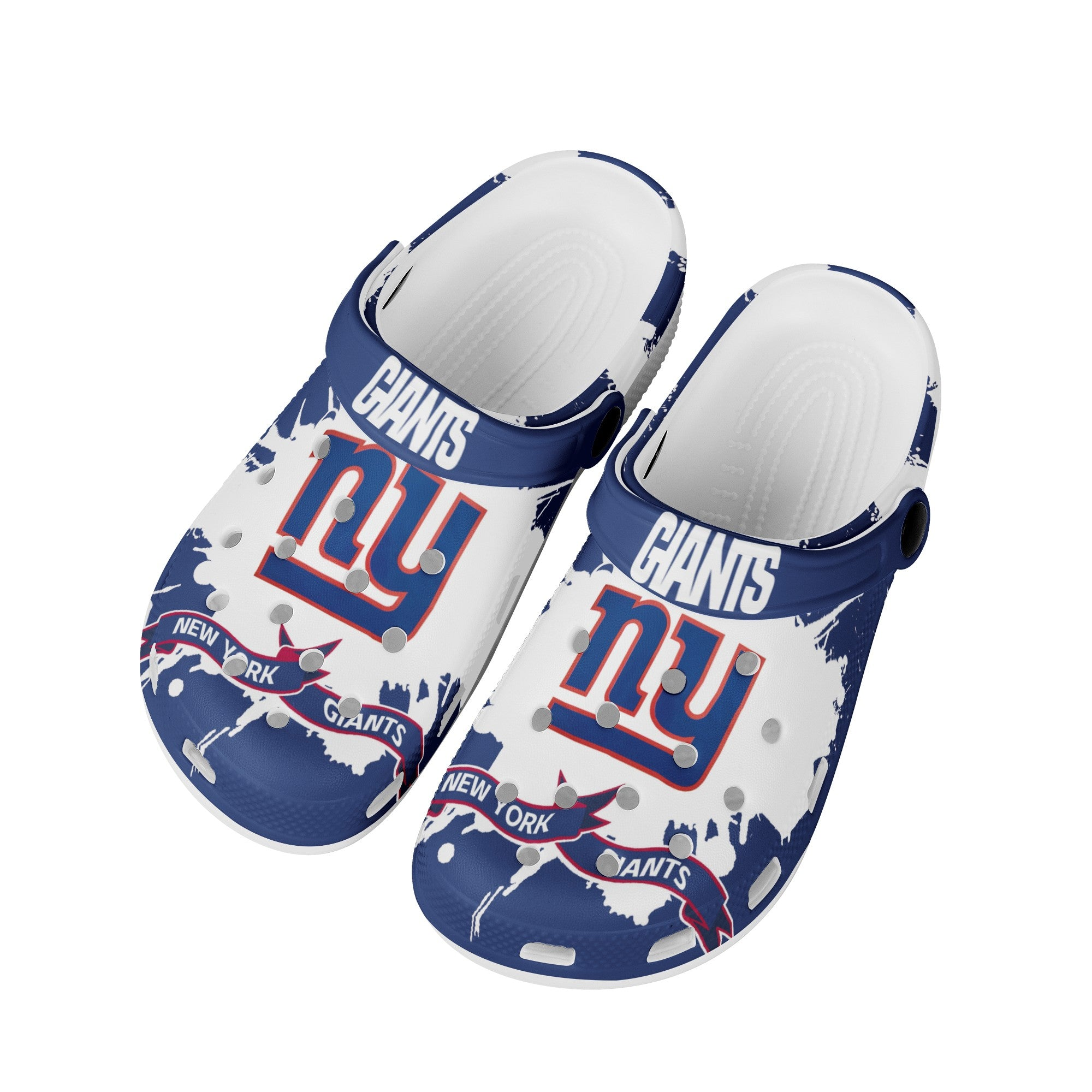 fashionable new york giants nfl classic clogs size 10 easy to clean and quick to dry cylzv