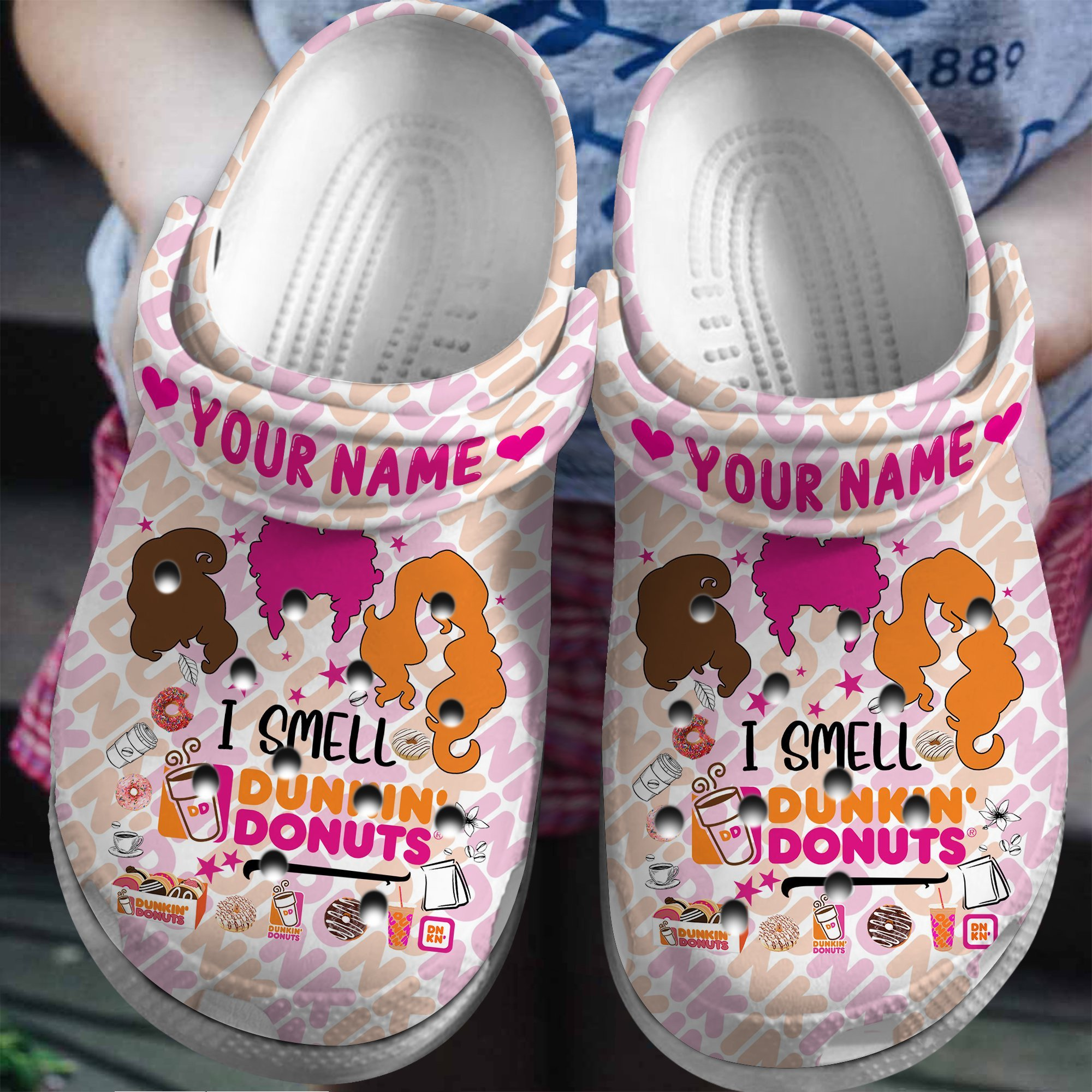 i smell dumpkin donut comfortable clogs for men and women ihsqd