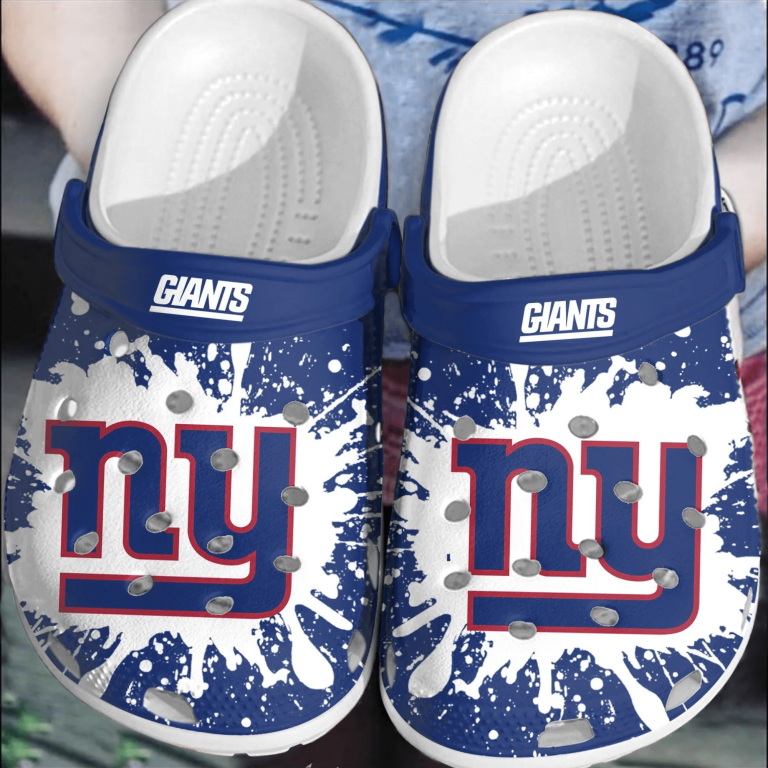 non slip and breathable new york giants classic clogs 247 dedicated support 1jx00