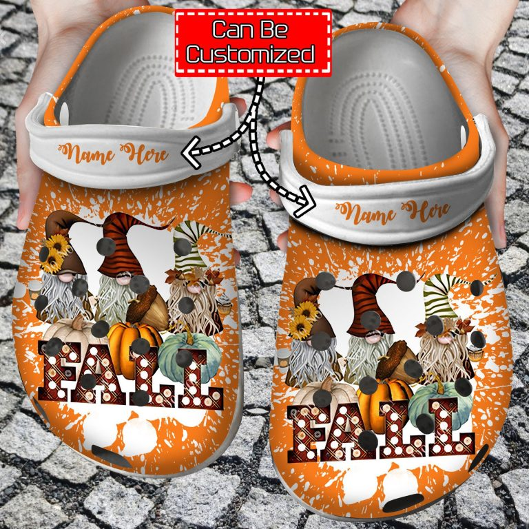 personalized fashionable gnomes unisex colorful clogs size 5 perfect for men and women 6trpl