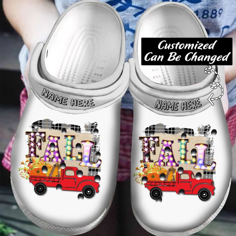 personalized non slip and durable fall vibes classic clogs size 6 fast shipping available bpelb