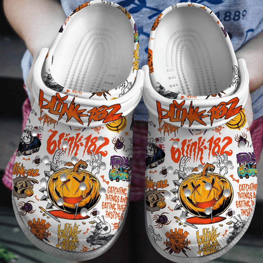 rock your holiday with our blink 182 music band clogs size 9 safe and soft for outdoor walking k9wgj