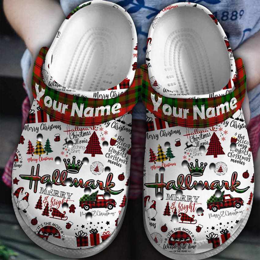 stylish and comfortable hallmark christmas personalized clogs fast shipping worldwide soano