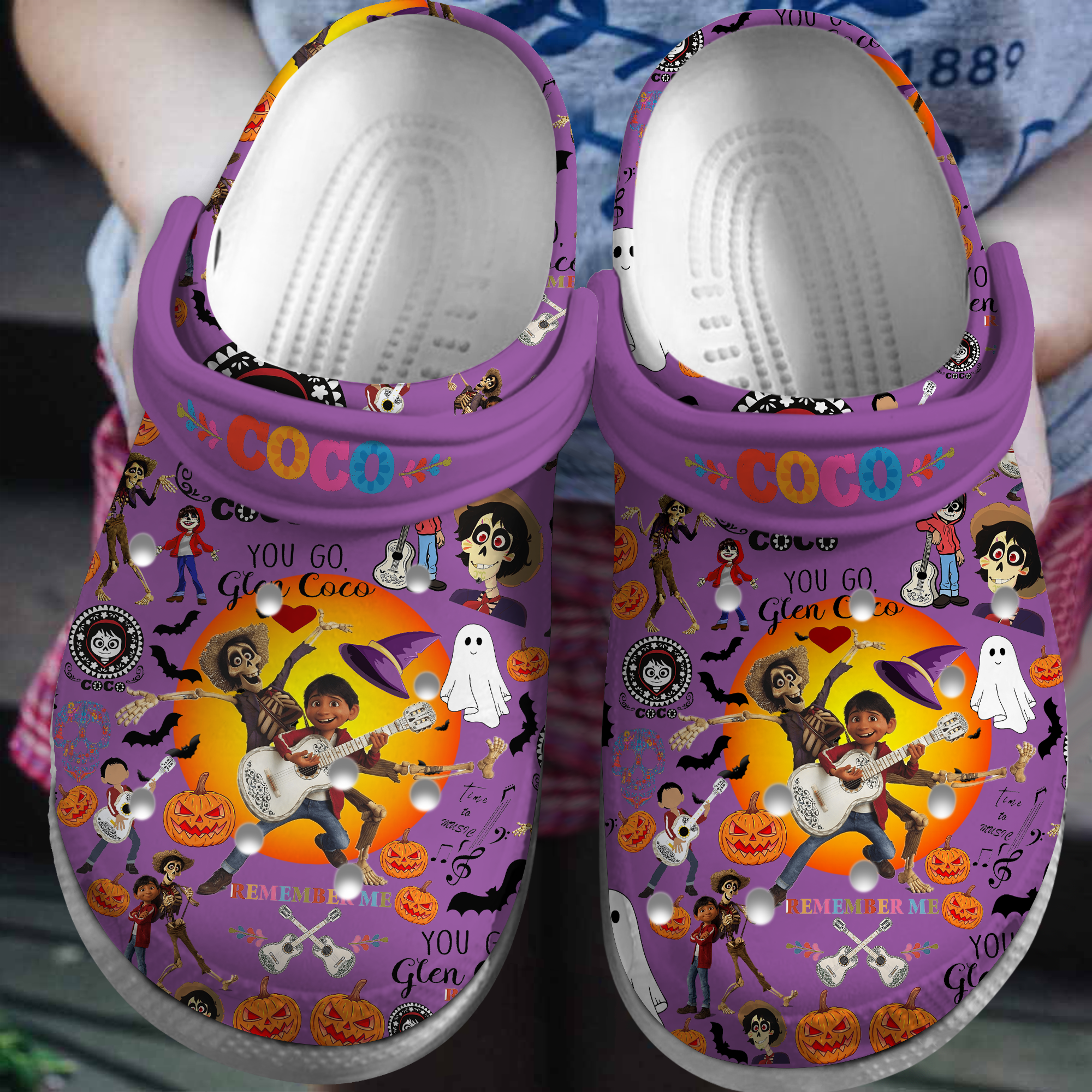 water resistant and lightweight disney pixar coco cartoon unisex clogs perfect for outdoor walking svzqk