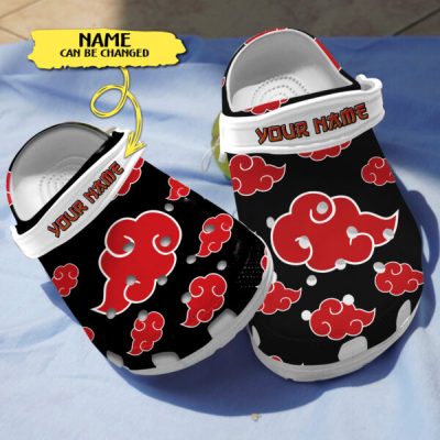 Akatsuki red clouds Clogs