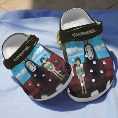 No face and Chihiro Spirited Away Clogs Trendycroc.com