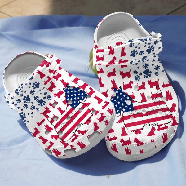 American Flag Clogs