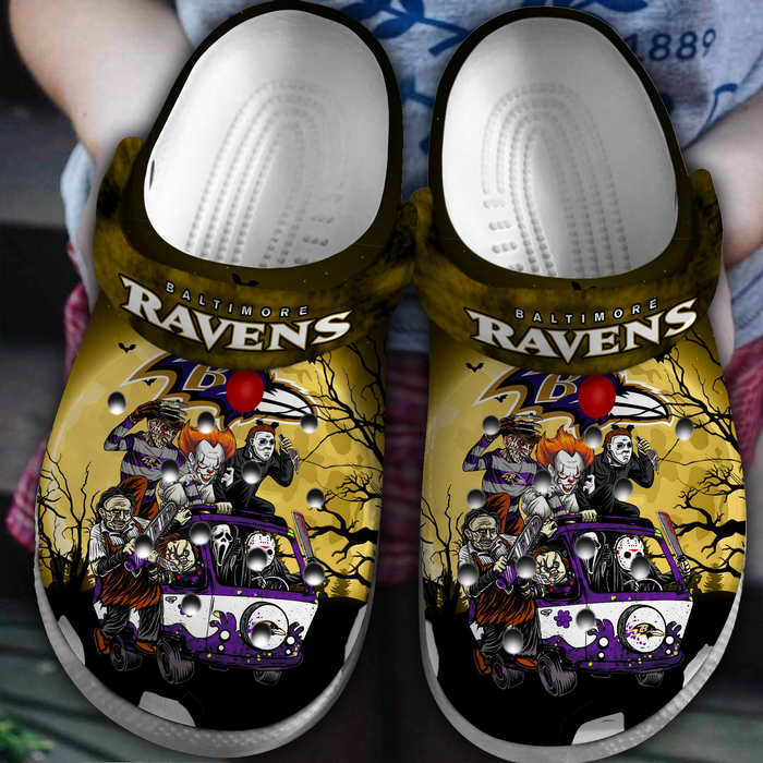 Baltimore Ravens Clogs