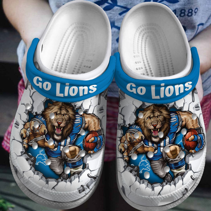 Detroit Lions Clogs