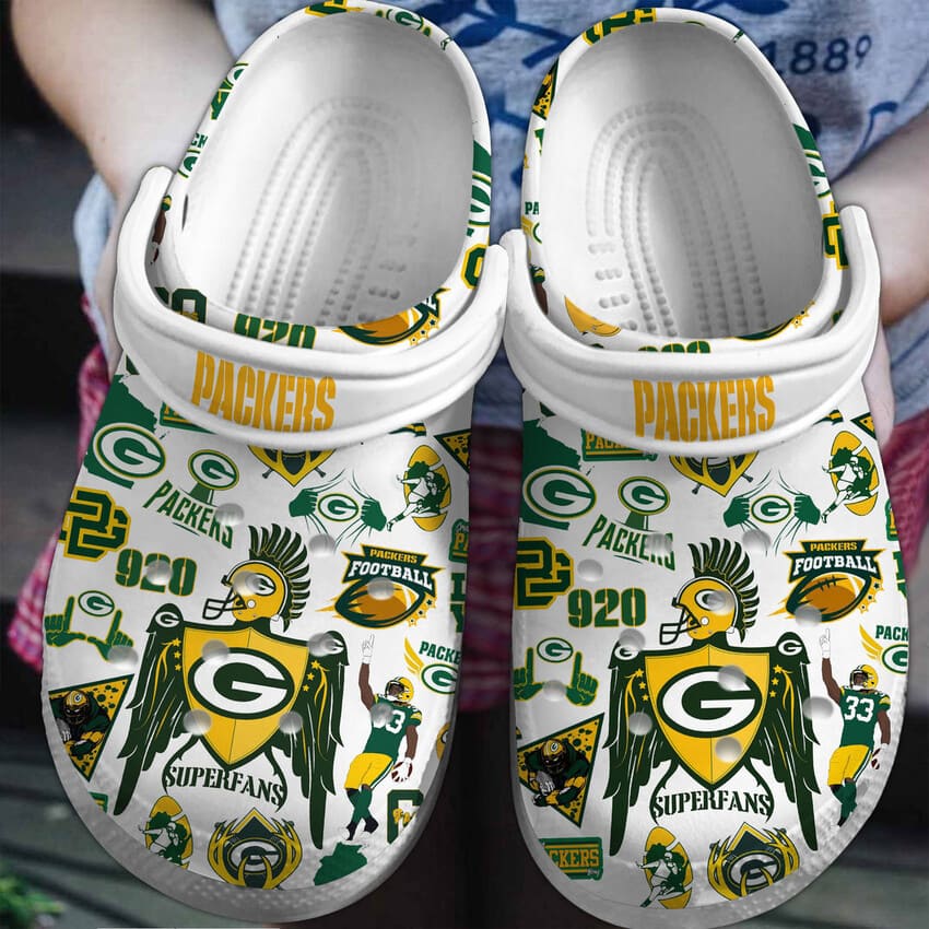 Green Bay Packers Clogs