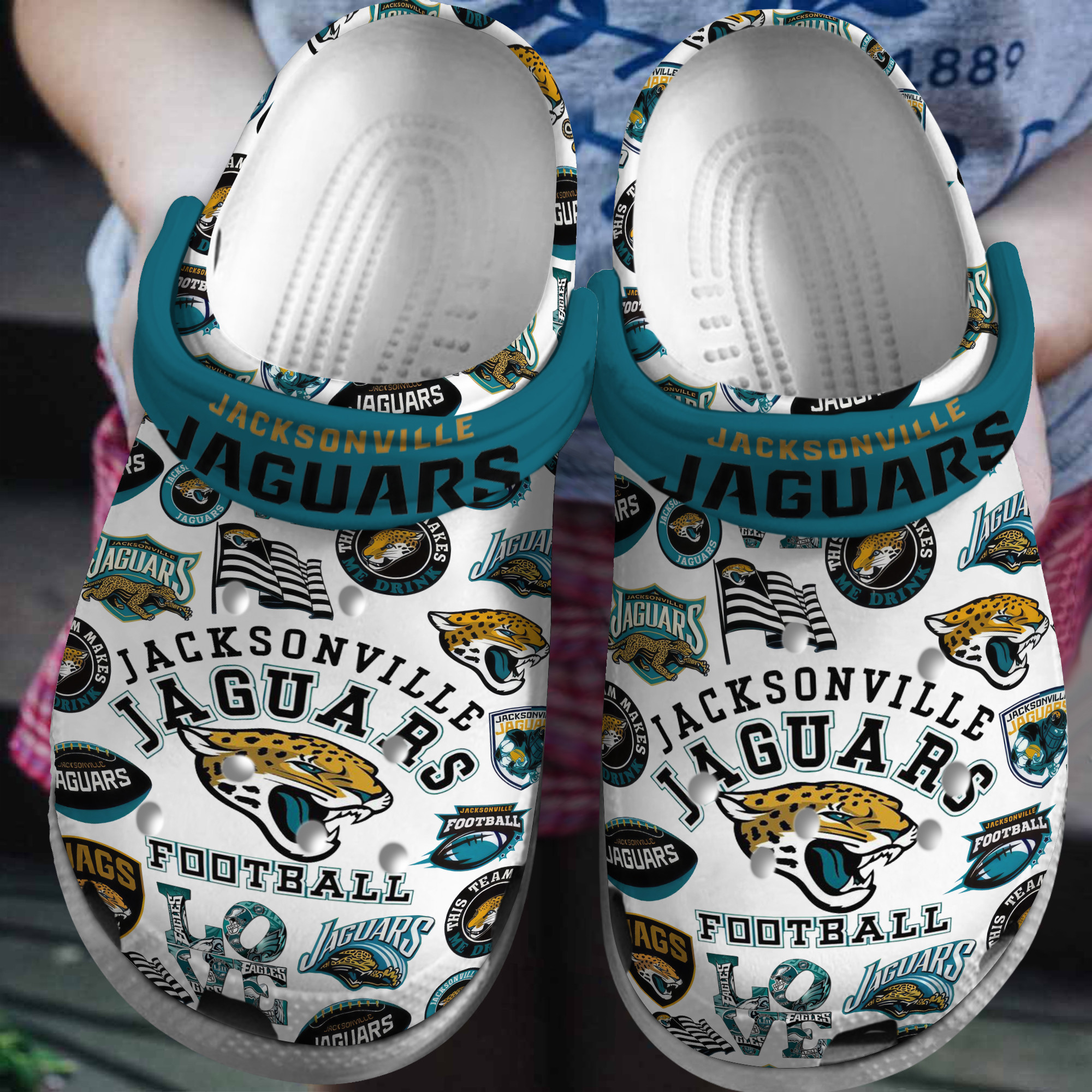 Jacksonville Jaguars Clogs